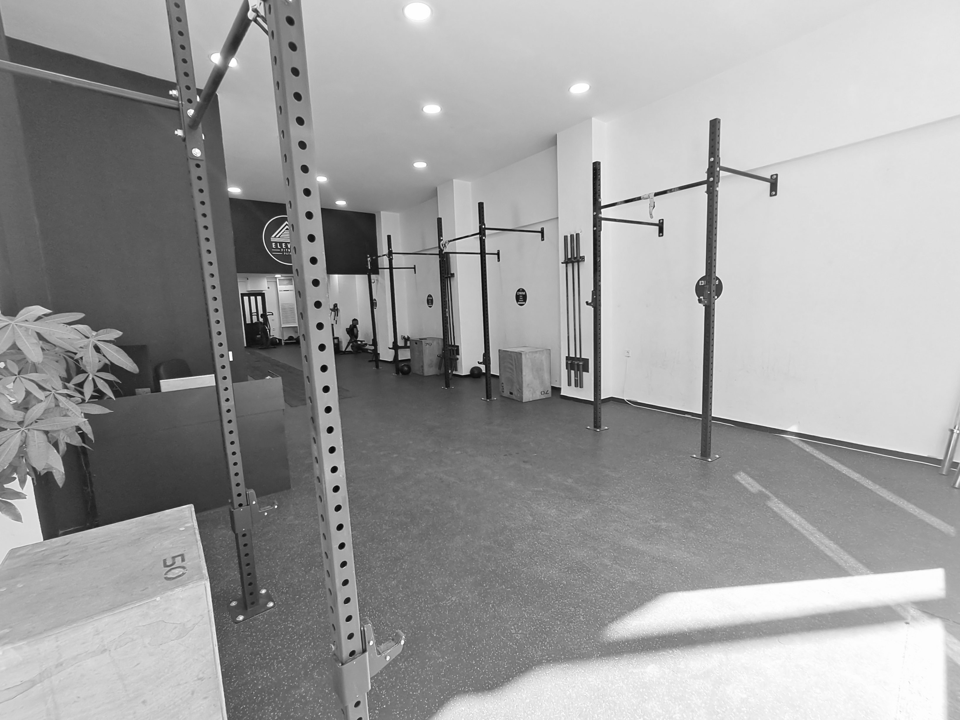 Elevate Fitness Patras — conditioning and strength equipment floor